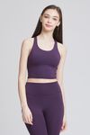 [Ultimate] CLWT4029 Fresh All Day Bra Top Grape, Gym wear,Tank Top, yoga top, Jogging Clothes, yoga bra, Fashion Sportswear, Casual tops For Women _ Made in KOREA